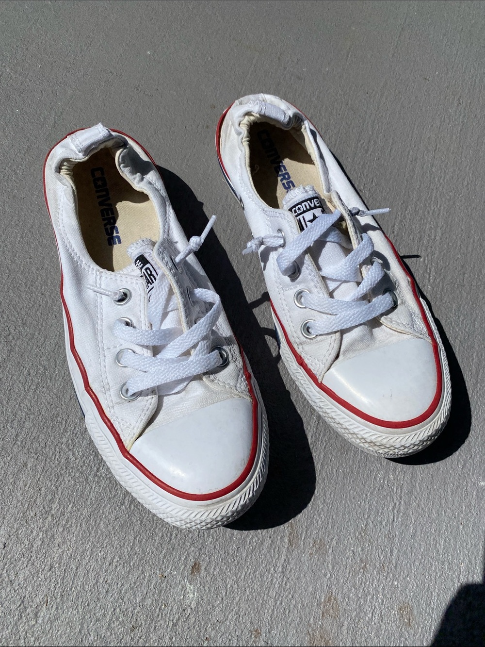 4/$20 white converse